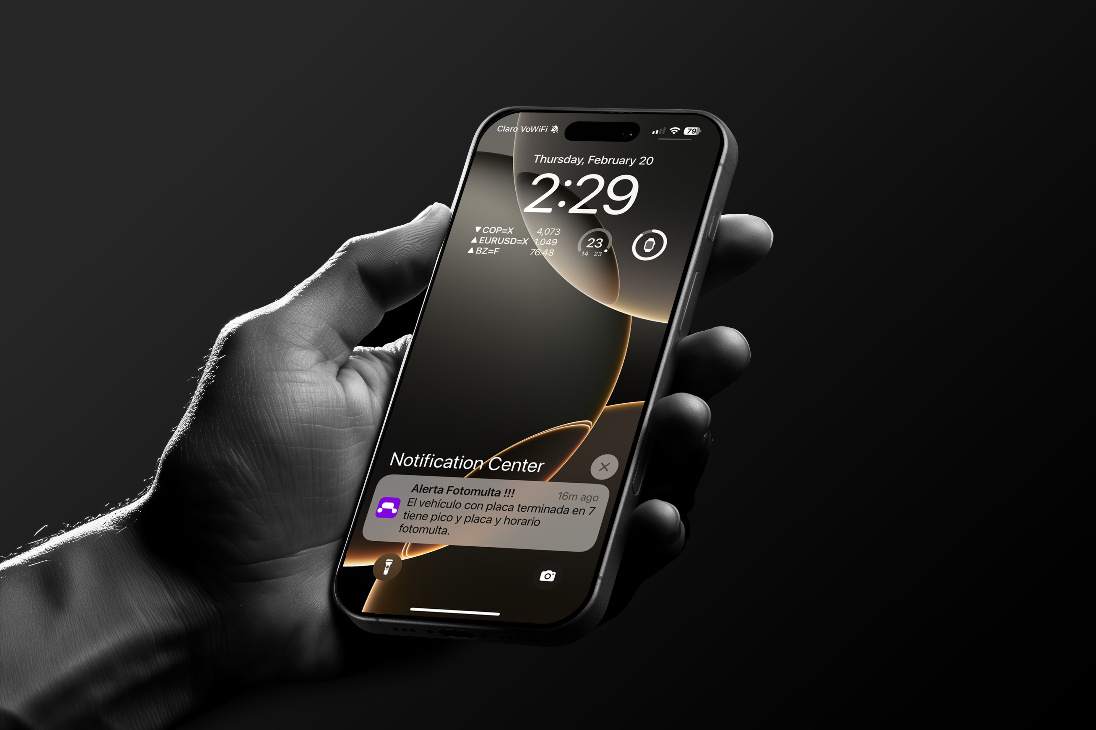 Hand Phone Mockup
